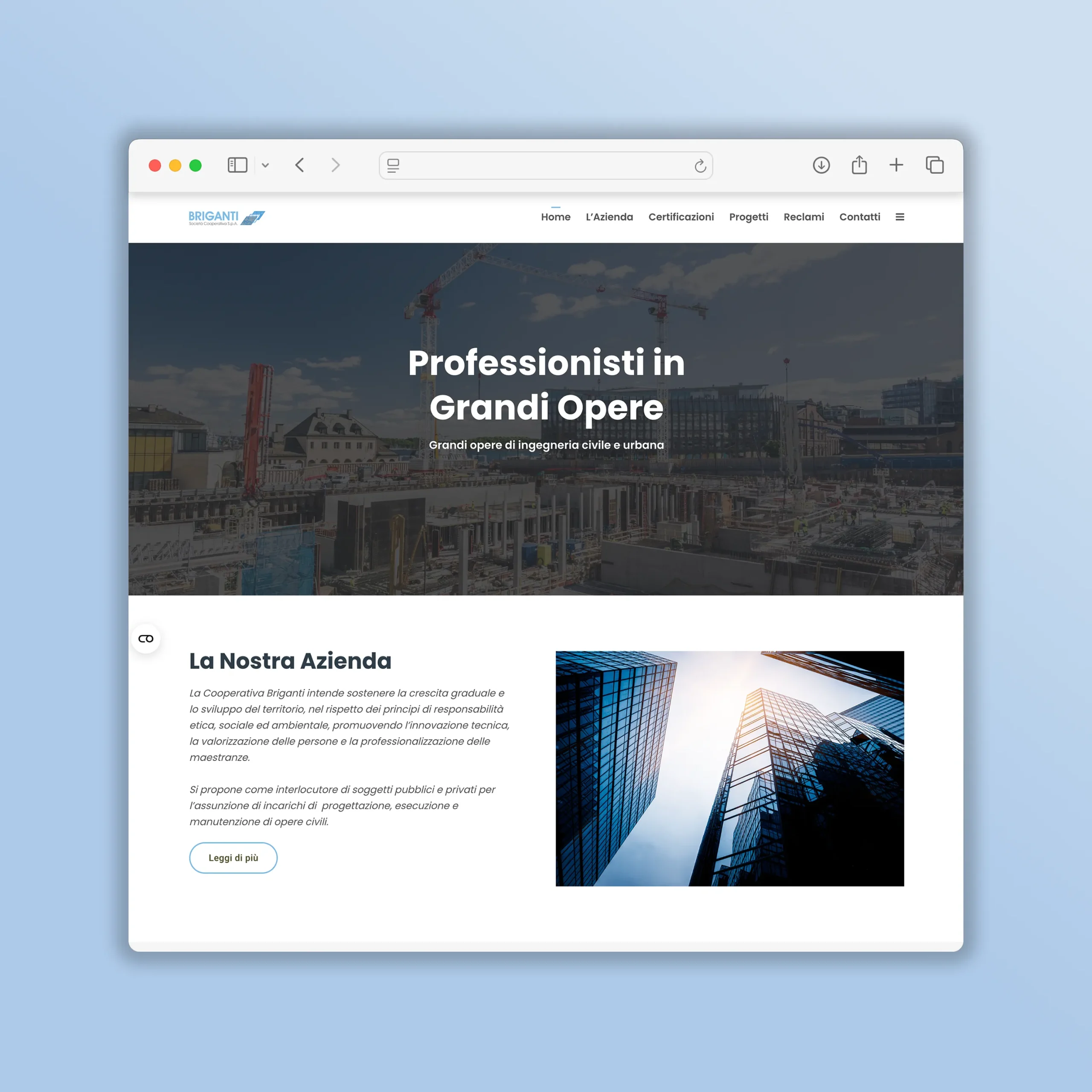 cooperativa briganti sito web
