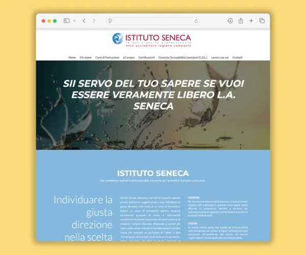 istituto seneca sito web