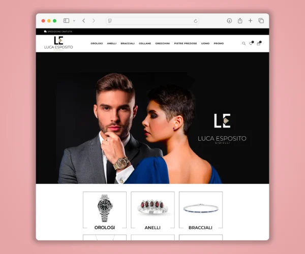 luca esposito gioielli sito web