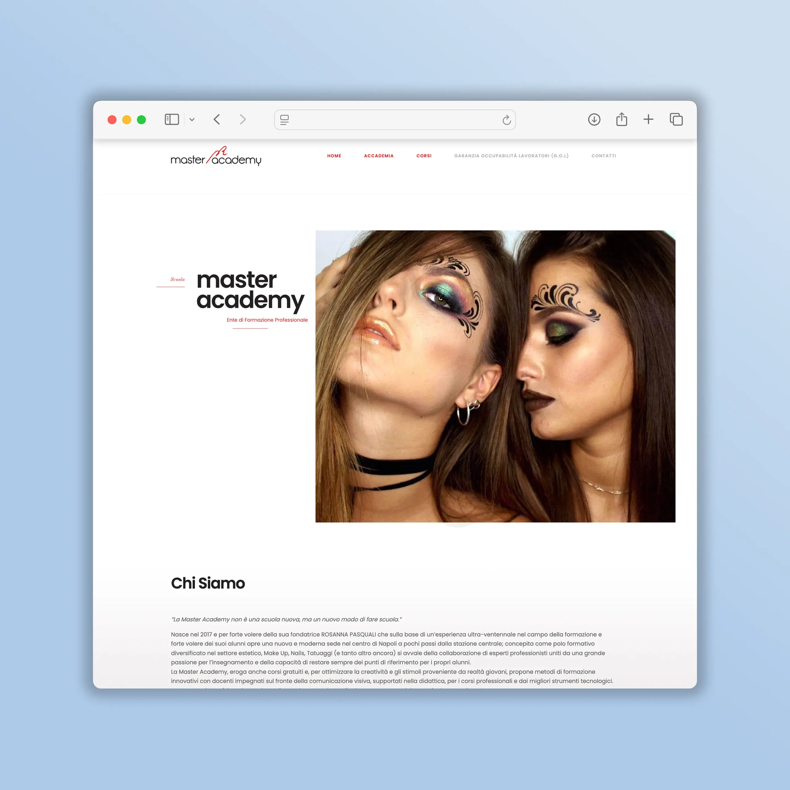 master academy sito web